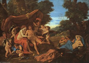 Mars And Venus, Oil On Canvas, Museum Of Fi — Nicolas Poussin