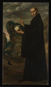 Saint Benedict — Francisco De Zurbarán