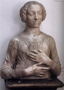 Portrait Of A Woman — Andrea Del Verrocchio
