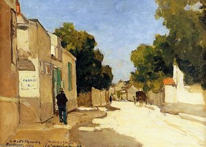 House Of Millet At Barbizon Sun — Jan Weissenbruch