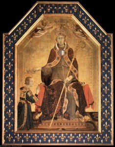 Altar Of St Louis Of Toulouse (without Predella) — Simone Martini