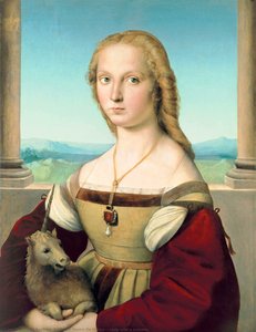 Dama Con Un Unicornio — Rafael