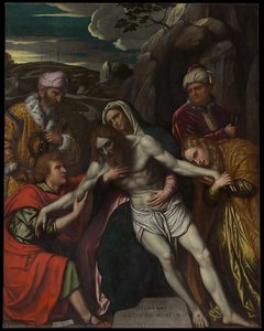 The Entombment — Alessandro Bonvicino (moretto Da Brescia)