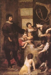 The Miracle At The Well — Alonzo Cano