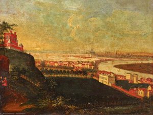 London From Greenwich Observatory — Jan Griffier I