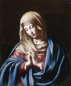 Madonna In Prayer — Giovanni Salvi Da Sassoferrato