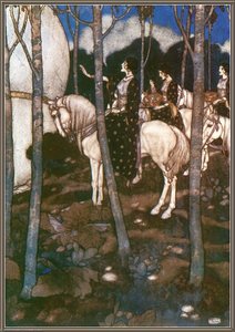 The Arabian Nights — Edmund Dulac