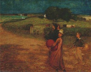 Saturday Night — William Edward Stott