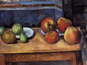 Still Life Apples And Pears — Paul Cézanne