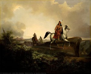 Black Knife, An Apache Warrior — Джон Мікс Стенлі