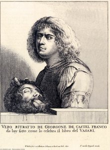 Giorgione's Self-portrait As David — Václav Hollar