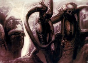 Hr Giger Landscape Xvi — H.r. Giger