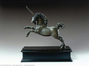 Leaping Unicorn — Hans Reisinger