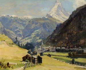 Matterhorn From Zermatt, Switzerland — Mary Dawson Elwell