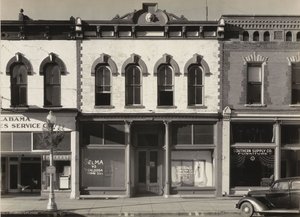 Main Street Block, Selma, Alabama — Walker Evans
