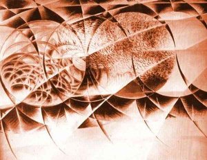 Black And White Futurist Forcefield — Giacomo Balla