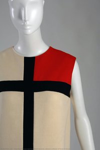 Dress\n\ndetail Of Front Of Dress — Yves Saint Laurent