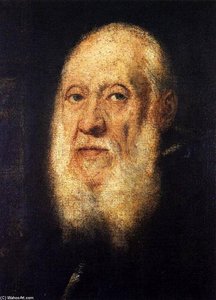 Portrait Of Jacopo Sansovino — Jacopo Tintoretto