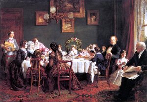 Many Happy Returns Of The Day — William Powell Frith