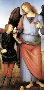 Archangel Raphael With Tobias — Pietro Perugino (pietro Vannucci)