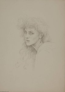 The Marchioness Of Granby, Later Duchess Of Rutland (1856–1937), Mother Of Marjorie, Violet And Diana Manners (self Portrait) — Violet Manners