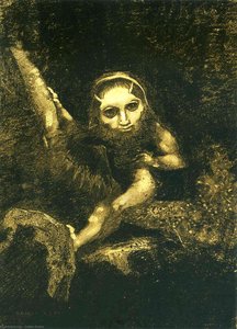 Caliban On A Branch — Odilon Redon