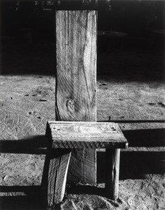 Barber's Chair Of Mining Timbers, Luipaardsvlei Gold Mine, Krugersdorp, South Africa — David Goldblatt