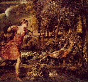 La Morte Di Actaeone — Tiziano Vecellio