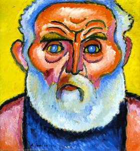 Il Giardiniere (noto Anche Come Vecchia Barba Blu) — Alexej Von Jawlensky
