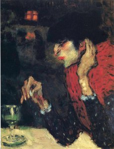 Absintės Išgėrėja — Pablas Pikasas