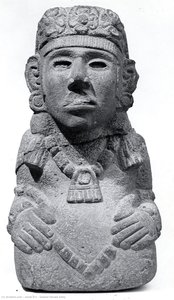 Seated Female Deity — Imperium Azteków