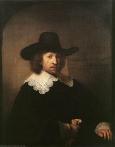 Portrait Of Nicolaas Van Bambeeck — Rembrandt Van Rijn