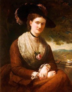 Georgiana Maclean Rolls, Lady Llangattock — Henry Richard Graves