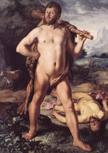 Hercules And Cacus — Goltzius Henrik
