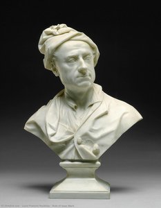 Bust Of Isaac Ware — Louis-françois Roubiliac