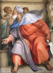 Ezekiel (detaily) — Michelangelo Buonarroti