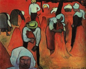 Buckwheat Harvesters At Pont Aven — Émile Bernard