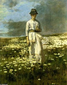 Daisy Field, Nantucket — Theodore Robinson