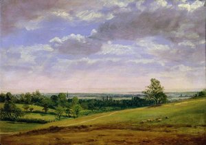 Ausblick Vom Highgate Hill — John Constable