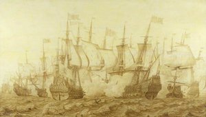 The Battle Of The Gabbard, 2 June (1653) — Heerman Witmont