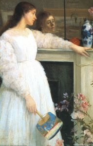 Symfónia Biela Čierna Č. 2: Dievča V Bielom — James Abbott Mcneill Whistler