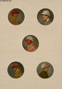 Studies Of Sixteen Jockeys I — Abraham Cooper