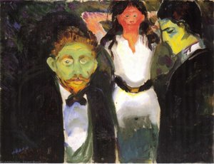 Eifersucht — Edvard Munch