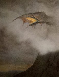 Dragon Awakens — Theodor Kittelsen