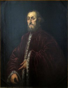 Portrait Of A Venetian Senator — Jacopo Tintoretto