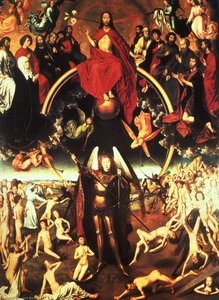 Die Letzte Gerichtsbarkeit - Holz - — Hans Memling