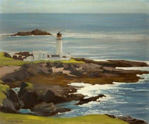 Fair Isle South Lighthouse — Stanley Cursiter