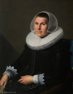 Portrait Of A Lady — Paulus Moreelse