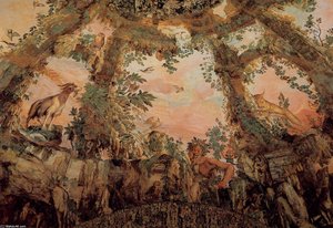 Ceiling Fresco — Bernardino Poccetti
