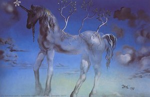 L'licorne Joyeuse — Salvador Dalí